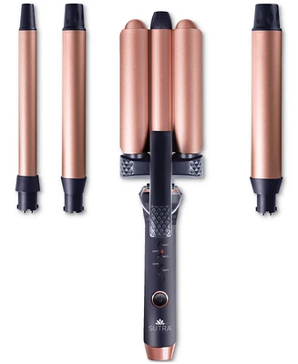 Sutra Beauty 4-in-1 Interchangeable Clipless Curler Set