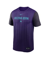 Nike Men's Purple Arizona Diamondbacks 2025 City Connect Authentic Collection Velocity Performance T-Shirt