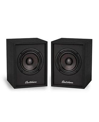 Electrohome Huntley Powered Bookshelf Speakers with Built-in Amplifier and 3" Drivers for Turntable, Tv, Pc Wireless Music Streaming featurin