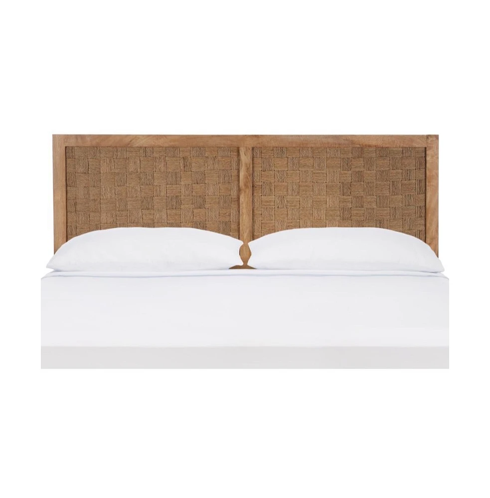 Halvor Rattan Twin Headboard