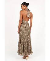 Petal and Pup Women's Lennon Halterneck Maxi Dress
