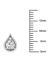 Diamond Teardrop Shape Stud Earrings (5/8 ct. t.w.) 14k Gold