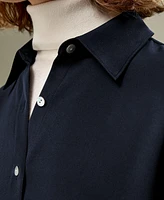 Lilysilk Women's The One Relaxed Fit Silk Shirt
