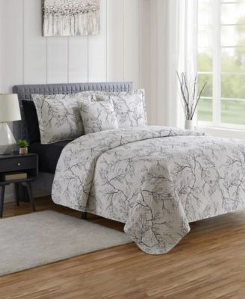 Nestl Branches Reversible Collection Quilt Sets