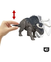 Jurassic World Rebirth Wild Roar Nasutoceratops Dinosaur Toy