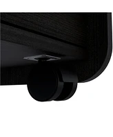 Faux Wood Two-Drawer Nightstand – Perfect for Modern Bedroom Storage