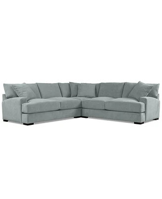Rhyder 3-Pc. Fabric L Sectional, Exclusively at Macy's