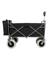 Beach Wagon - Big Wheels, 500lbs Capacity, All Terrain, Black