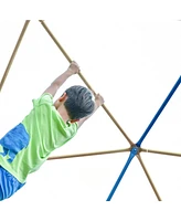 Kids Climbing Dome Tower - 12 Ft Jungle Gym Geometric Playground Dome Climber Monkey Bars