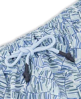 Sunset and Vines Men's Textured Woven Swim Trunks