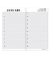 Stripes Perpetual Birthday & Celebration Pocket Book