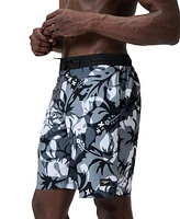 Speedo Men's Bondi Basin Comfort Stretch Printed 9" Boardshorts