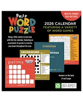 2026 Daily Word Puzzle Daily Desktop Calendar