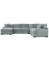 Rhyder -Pc. Fabric Chaise Sectional