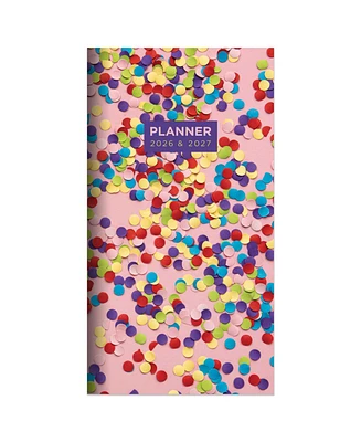 2026-2027 Confetti Party Small Monthly Pocket Planner