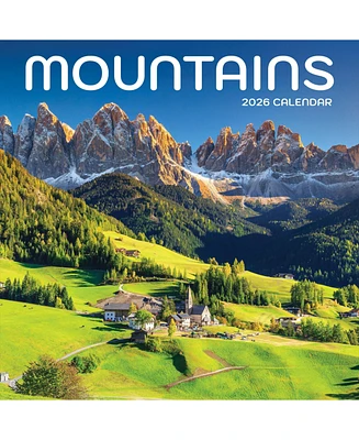 2026 Mountains Wall Calendar