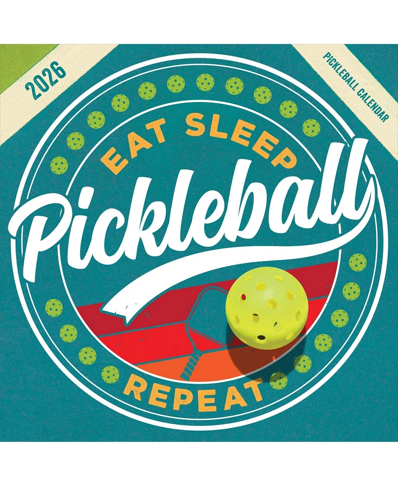 2026 Pickleball is Life Wall Calendar
