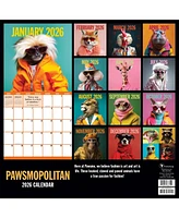 2026 Pawsmopolitan Wall Calendar