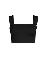 Lands' End Women's Dd-Cup Square Neck Bikini Top