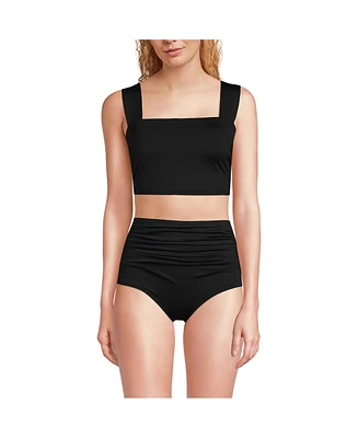 Lands' End Women's Dd-Cup Square Neck Bikini Top