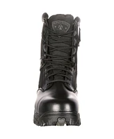 Rocky Men's Alpha Force Zipper Waterproof Public Service Boot