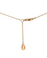 Pre-Owned Bvlgari Bvlgari Bvlgari Pendant Necklace 18K Rose Gold with Mother of Pearl