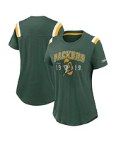 Nike Women's Green Bay Packers Historic Slub Fashion T-Shirt