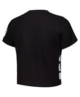 Freeze Max Women's Black Star Wars Babydoll Cropped T-Shirt