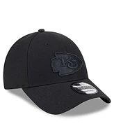 New Era Men's Black Kansas City Chiefs Momentum 9FORTY Adjustable Snapback Hat