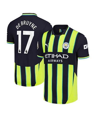 Puma Men's Kevin De Bruyne Navy Manchester City 2024/25 Away Authentic Player Jersey