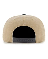 '47 Brand Men's Khaki/Navy Memphis Grizzlies Chilmark Captain Snapback Hat
