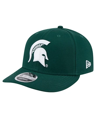 New Era Men's Green Michigan State Spartans Low Profile 9FIFTY Snapback Hat