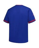 Mitchell & Ness Men's Royal Chicago Cubs Big Tall V-Neck T-Shirt