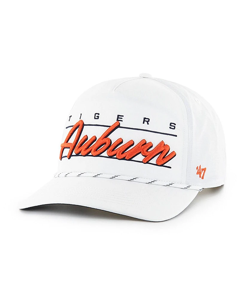 '47 Brand Men's White Auburn Tigers Condor Hitch brrr° Adjustable Hat