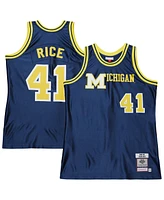 Mitchell & Ness Men's Glen Rice Navy Michigan Wolverines 1988/89 Authentic Jersey