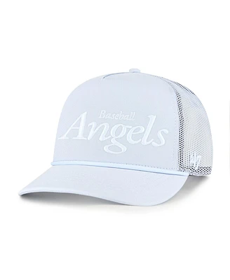 '47 Brand Women's Light Blue Los Angeles Angels Foundation Script Hitch Adjustable Trucker Hat