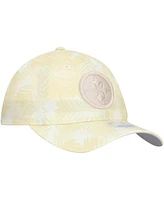 New Era Women's Cream Pittsburgh Steelers Frond 9TWENTY Adjustable Hat