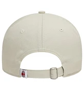 New Era Men's Tan Ac Milan Letter Logo 9TWENTY Adjustable Hat