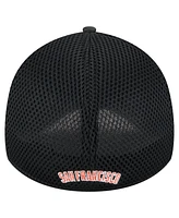 New Era Men's Black San Francisco Giants Subtle Camo 39THIRTY Flex Hat