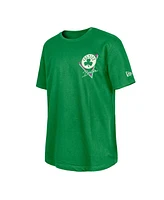 New Era Men's Green Boston Celtics Glow-in-the-Dark T-Shirt