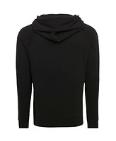 Sportiqe Men's and Women's Heather Black New York Liberty Olsen Tri-Blend Pullover Hoodie