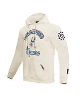Pro Standard Men's Cream San Antonio Spurs 2024/25 City Edition Pullover Hoodie