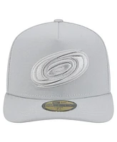New Era Men's Gray Carolina Hurricanes Color Pack A-Frame 59FIFTY Fitted Hat