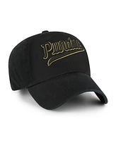 '47 Brand Men's Black Purdue Boilermakers Vault Clean Up Adjustable Hat