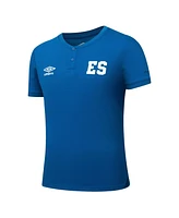Umbro Men's El Salvador National Team Crew Neck Polo Shirt