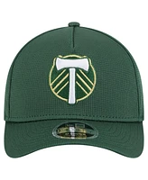 New Era Men's Green Portland Timbers 2025 Jersey Hook 9FORTY M-Crown Adjustable Hat