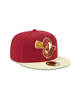 New Era Men's Red Norfolk Tides theme Nights 59FIFTY Fitted Hat