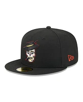 New Era Men's Black Inland Empire 66ers Theme Nights 59FIFTY Fitted Hat