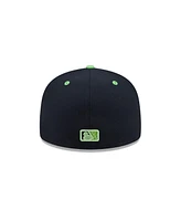 New Era Men's Navy Asheville Tourists theme Nights 59FIFTY Fitted Hat