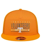 New Era Men's Tennessee Orange Tennessee Volunteers Split Panel 9FIFTY Snapback Trucker Hat